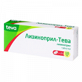 Лизиноприл-Тева таблетки 10мг фото