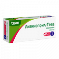 Лизиноприл-Тева таблетки 5мг фото