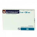 Дуплекор таблетки 5мг+20мг фото