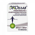 Экоклав таблетки 875мг+125мг фото