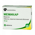 Мемикар таблетки 10мг фото