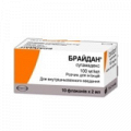 Брайдан раствор для внутривенных инъекций 100мг/мл 2мл фото