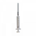 Шприц одноразовый двухкомпонентный BD 2PC Syringe 5мл  с иглой 22G (0,7х40мм) фото