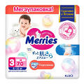 Merries Baby Diapers подгузники для детей размер M (6-11кг) фото