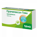 Прамипексол-Тева таблетки 0,25мг фото