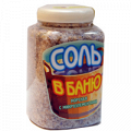 Соль морская "Соль в баню" с микроэлементами 850г фото