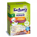Каша сухая безмолочная "Беллакт" рисово-гречневая с черносливом и инулином 250г фото