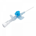 Катетер внутривенный Polyflex ADVA (1039) без защитного устройства, ранняя индикация, с доп. портом, крышкой "snap fit", перфор. крыл. (тефлон) 20G фото