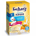 Каша сухая молочная "Беллакт" тыквенно-рисовая обогащенная витаминами, минералами 250г фото