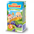 Пюре "Малышам" из яблок со сливами с сахаром 125мл фото