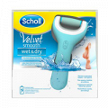 Пилка "Scholl" Velvet Smooth Wet Dry роликовая с аккумулятором и зарядным устройством фото