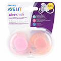 Соска-пустышка "Филипс Авент" силиконовая ортодонтическая 0-6 месяцев SCF182/23 фото