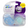 Соска-пустышка "Филипс Авент" силиконовая для мальчиков 0-2 месяцев SCF151/01 фото
