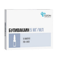 Бупивакаин раствор для инъекций 5мг/мл 4мл фото
