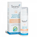 Гель для кожи "Teana" cенсорный вокруг глаз против темных кругов и отеков мешков с экстрактами иглицы и цекропии 25мл фото