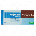 Ко-Дальнева таблетки 10мг+2.5мг+8мг фото