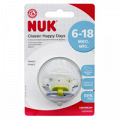 Соска-пустышка "NUK" Classic Happy Days силиконовая 6-18 месяцев (10735136) фото