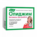 Олиджим Витамины при диабете капсулы "витамины" массой 0,4г и капсулы "минералы" массой 0,4г фото