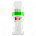 Бутылочка "Flory" полипропиленовая цвет салатовый 300мл фото