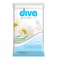 Diva салфетки Intimate с экстрактом ромашки фото