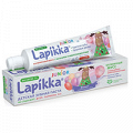 Детская зубная паста "Lapikka" Junior Клубничный мусс с кальцием и микроэлементами 74г фото