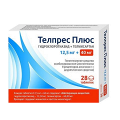 Телпрес Плюс таблетки 12,5мг+40мг фото