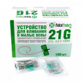Устройство для вливания в малые вены (игла-бабочка) "SF" G21 фото