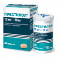 Престилол таблетки 10мг+10мг фото