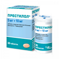 Престилол таблетки 5мг+10мг фото