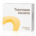 Тиоктовая кислота концентрат для приготовления инъекционного раствора 30мг/мл 10мл фото