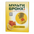 Карамель леденцовая "Мульти-Бронх" со вкусом меда с лимоном 3.5г фото