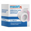 Лейкопластырь "Импэкс-Мед" Medifix медицинский фиксирующий на тканевой основе 2х500см фото
