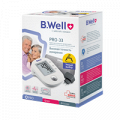 Прибор для измерения артериального давления и частоты пульса (тонометр) "B.Well" PRO-33 автоматический (с адаптером) фото