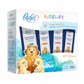 Набор косметический "KidsLife" детский (крем для лица, крем для тела, крем под подгузник, масло для купания) фото