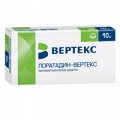 Лоратадин-Вертекс таблетки 10мг фото