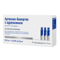 Артикаин-Бинергия с адреналином раствор для инъекций 20мг/мл+0,005мг/мл 1,7мл фото