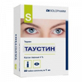 Таустин капли глазные 4% 1мл фото