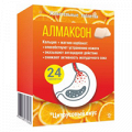 Кальция и магния карбонат &quot;Алмаксон&quot; Цитрусовый вкус жевательные таблетки массой 1000мг фото