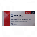 Карведилол-Вертекс таблетки 25мг фото
