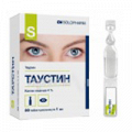 Таустин капли глазные 4% 0.4мл фото