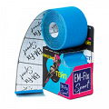 Бинт "EM-Fix" Sport (Tape) эластичный усиленная фиксация голубой 5смх5м фото