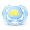 Соска-пустышка "Филипс Авент" Ultra Air силиконовая для мальчиков 0-6 месяцев SCF544/10 фото