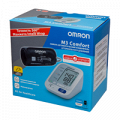Измеритель артериального давления и частоты пульса (тонометр) "OMRON" автоматический M3 Comfort (HEM-7134-ALRU) с адаптером фото