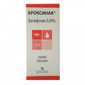 Броксинак капли глазные 0,09% 2,5мл фото