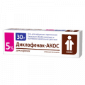 Диклофенак-Акос гель 5% 30г фото