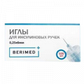 Иглы "Berimed" для инсулиновых ручек 31G (0,25х6мм) фото