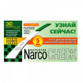Тест для выявления наркотических веществ "NarcoCheck" (3 вида) в моче тест-полоска фото