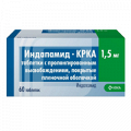 Индапамид-КРКА таблетки 1,5мг фото