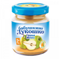 Пюре "Бабушкино лукошко" из груш и яблок 100г фото