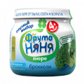 Пюре "ФрутоНяня" из капусты брокколи 80г фото